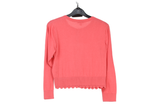 LK Bennett Pink Button-front Cardigan