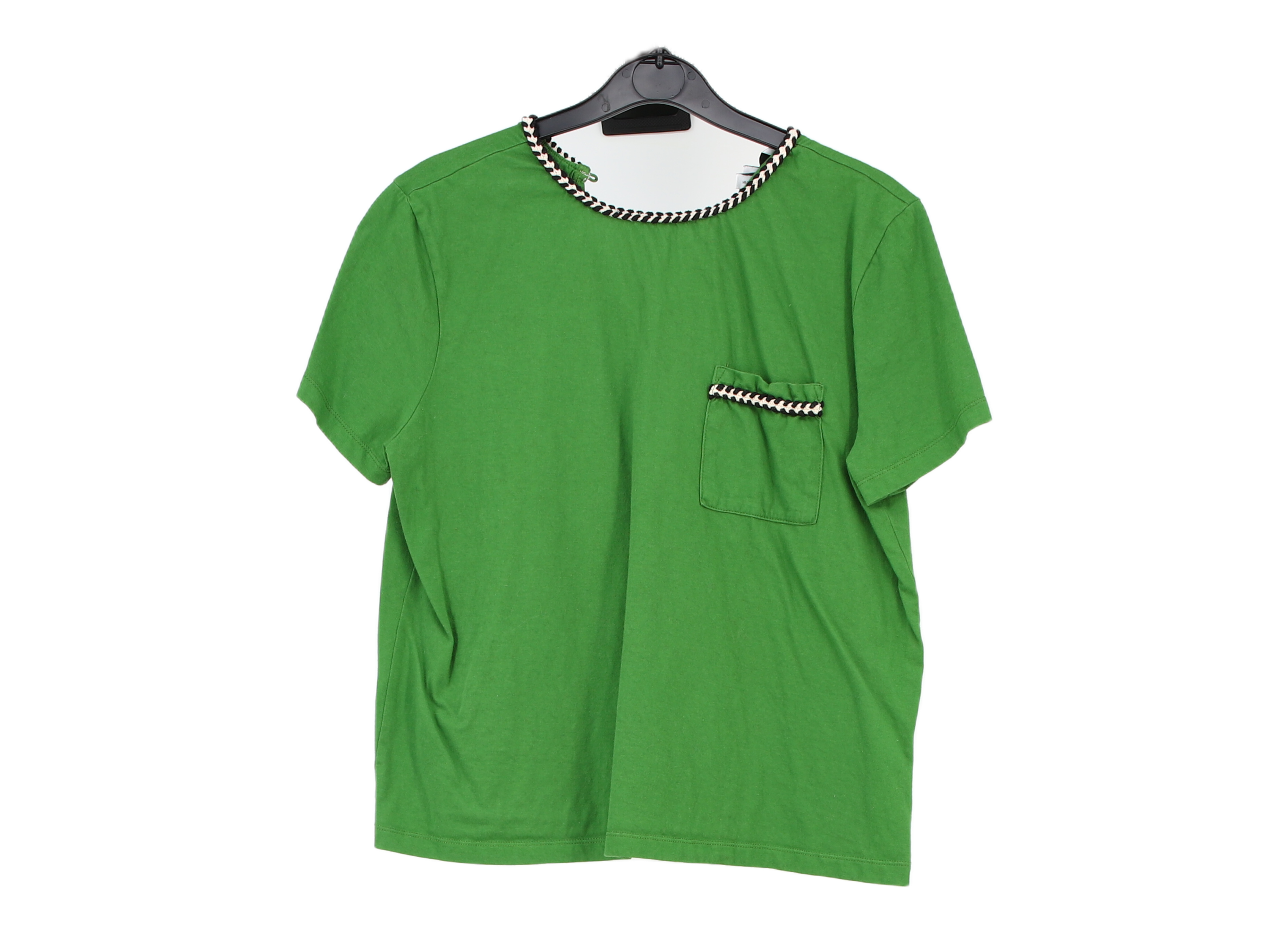 LK Bennett Green Longline Tunic Top