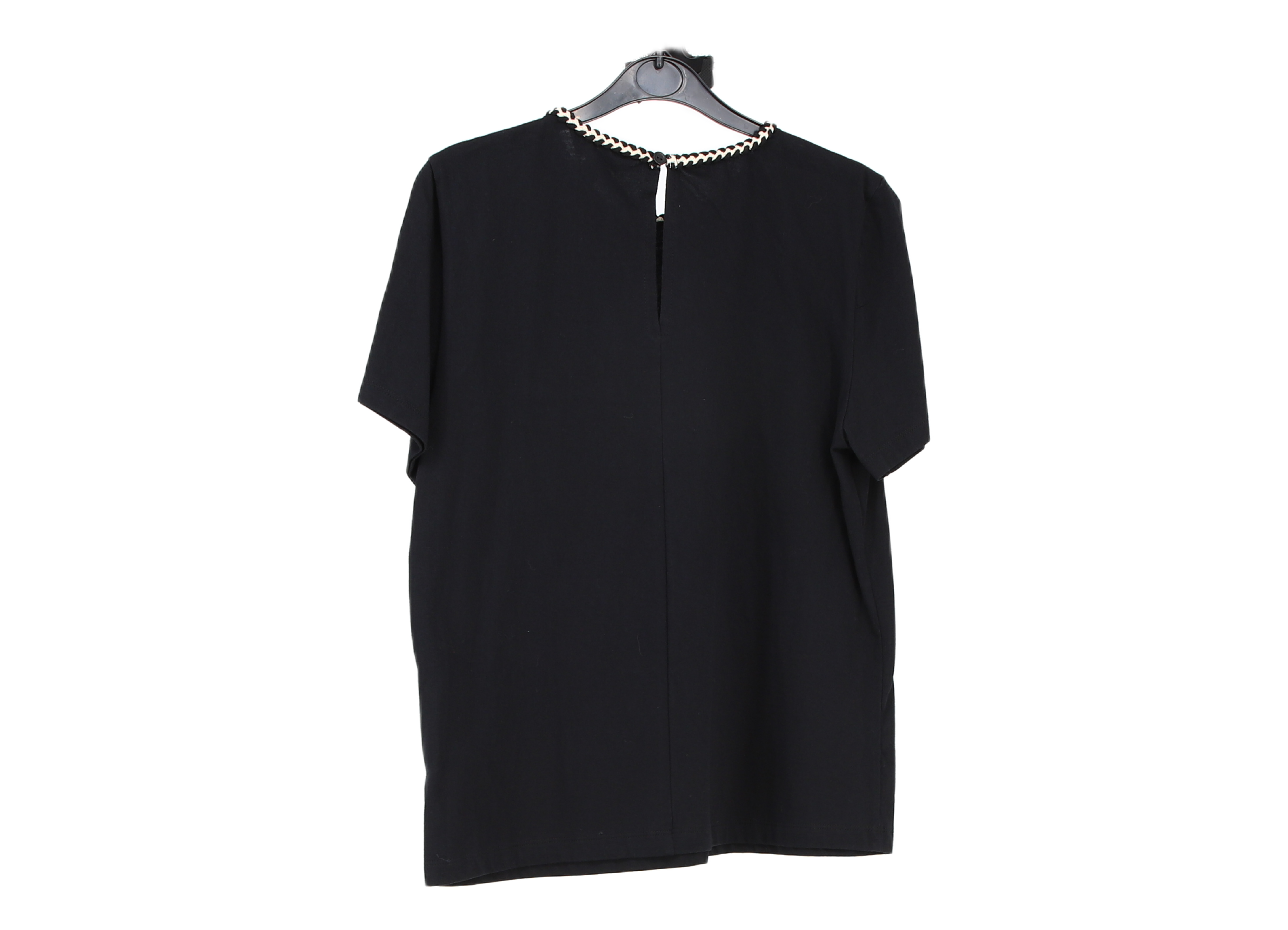LK Bennett Black T-Shirt Size S