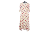 LK Bennett Beige Floral Maxi Dress
