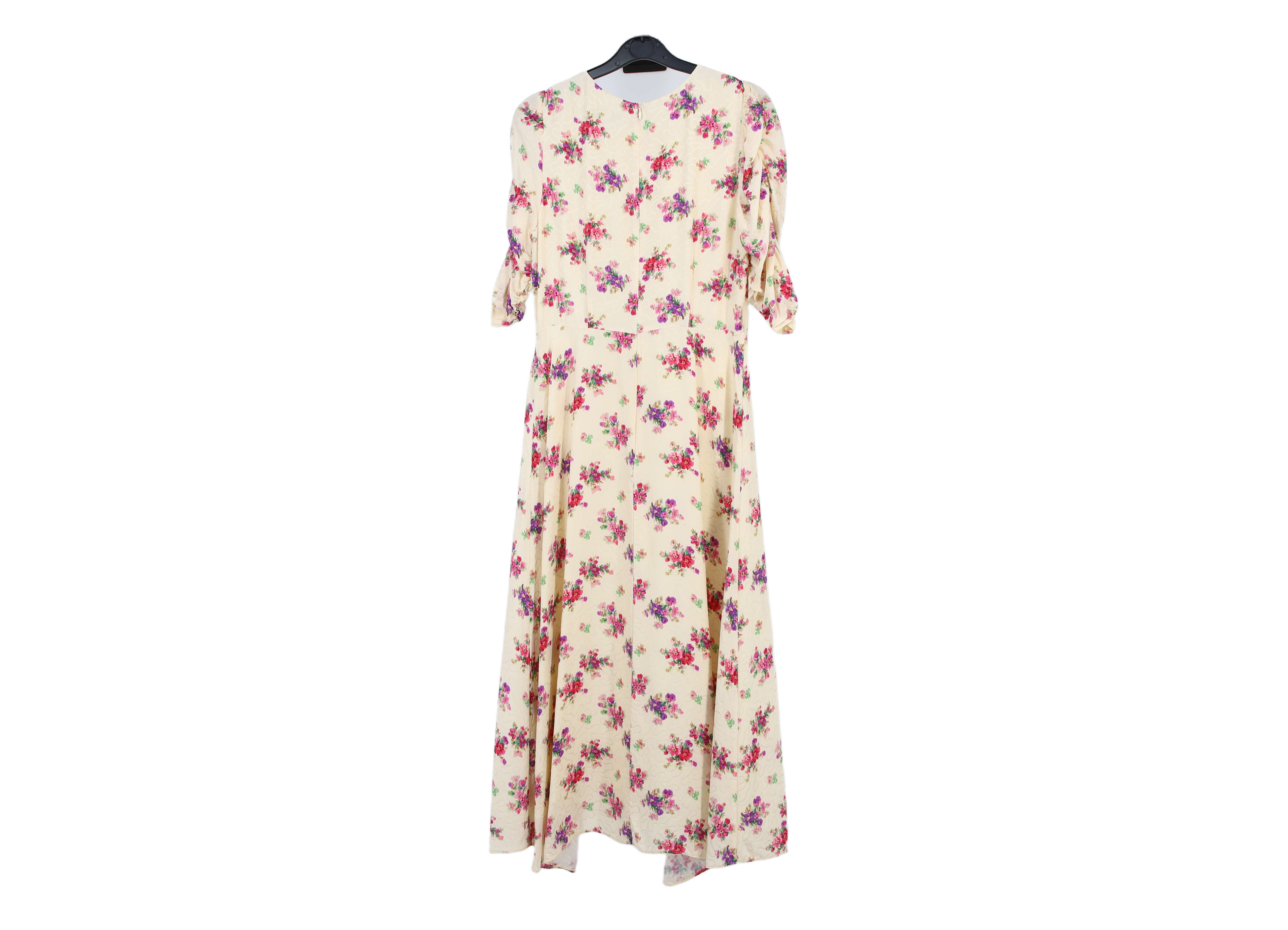 LK Bennett Beige Floral Maxi Dress