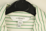 LK Bennett White Belted Shirt Maxi Dress Size 12