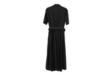 LK Bennett Black Maxi Shirt Dress Size 14