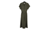 LK Bennett Green Belted Wide-Leg Jumpsuit Size 10