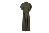 LK Bennett Green Belted Wide-Leg Jumpsuit Size 10