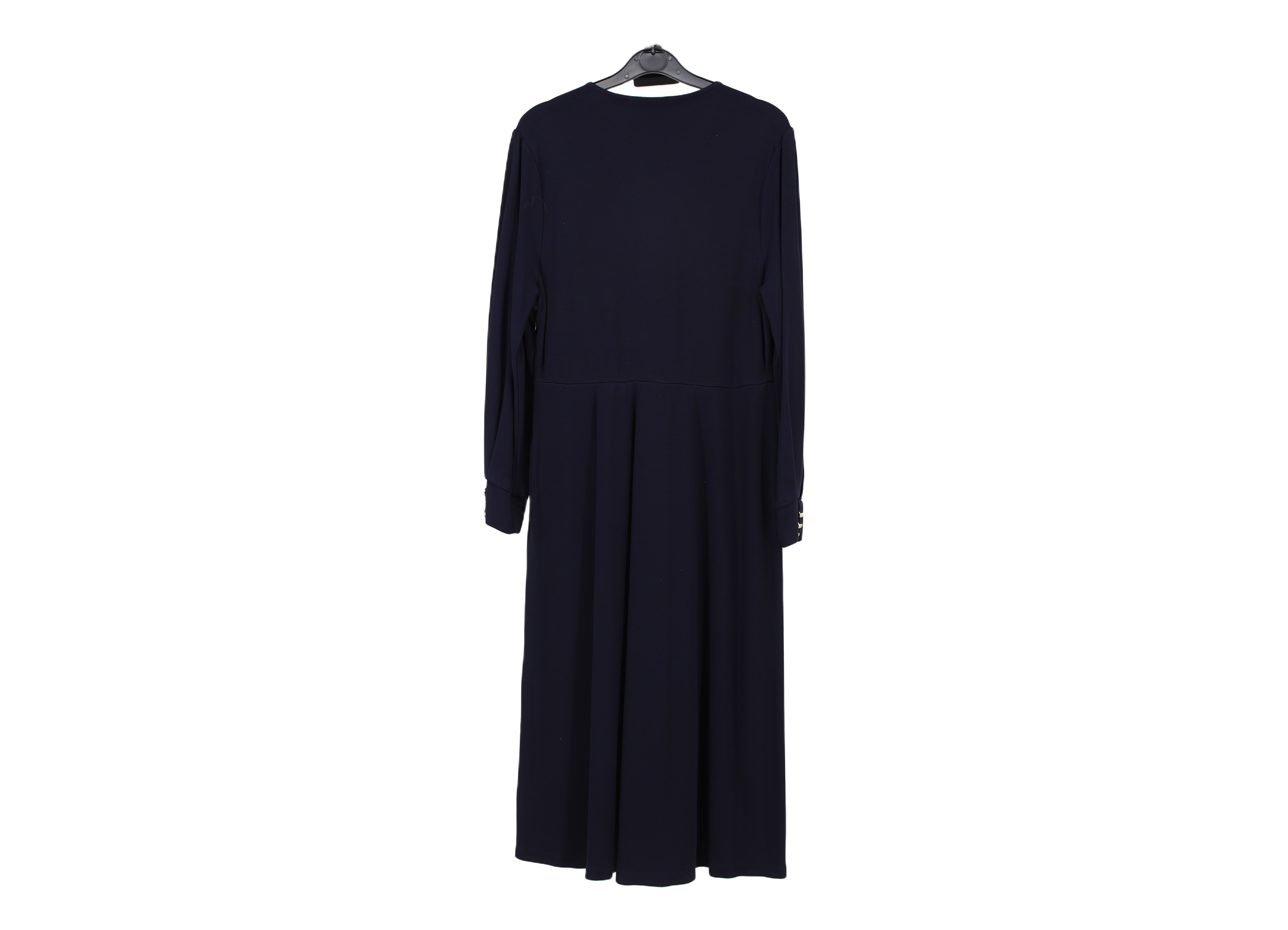 LK Bennett Navy Empire Maxi Dress Size 16