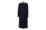 LK Bennett Navy Empire Maxi Dress Size 16