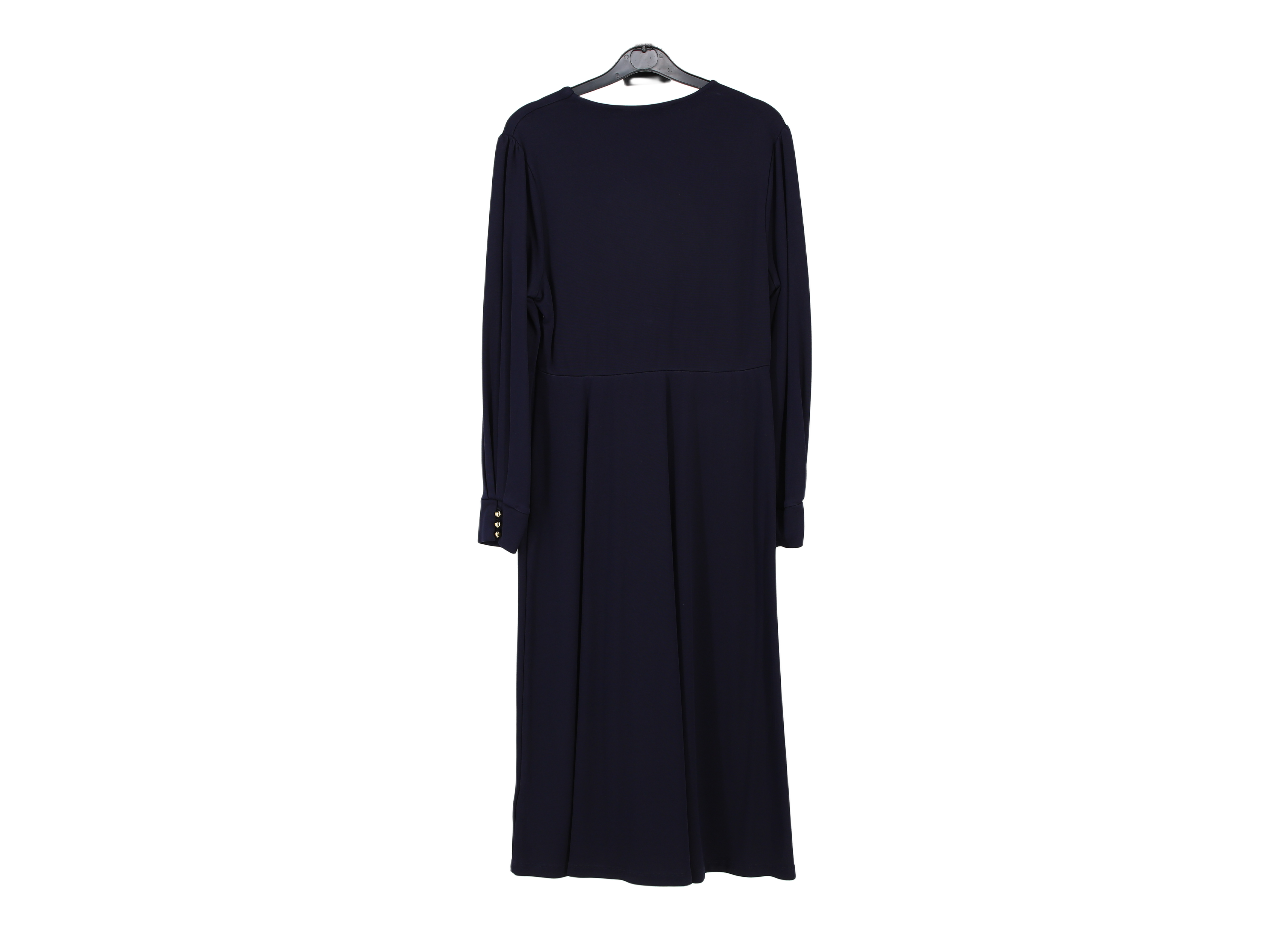 LK Bennett Navy A-line Maxi Dress