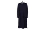 LK Bennett Navy A-line Maxi Dress