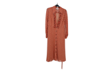 LK Bennett Red Shirt Maxi Dress Size 10