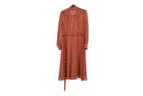 LK Bennett Red Shirt Maxi Dress Size 10