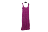 LK Bennett Purple Sequined Maxi Gown Size 16