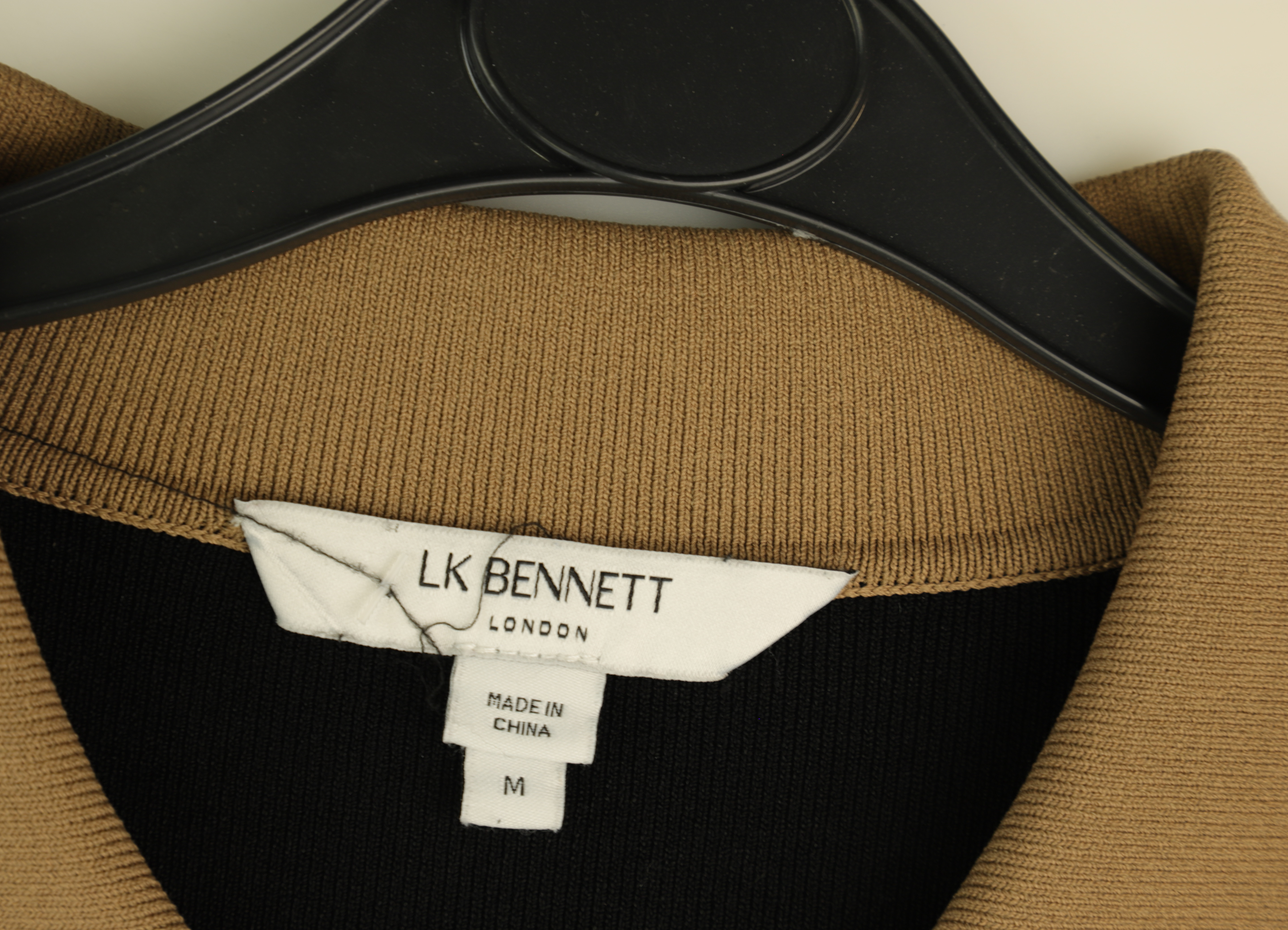 LK Bennett Black Maxi Shirt Dress