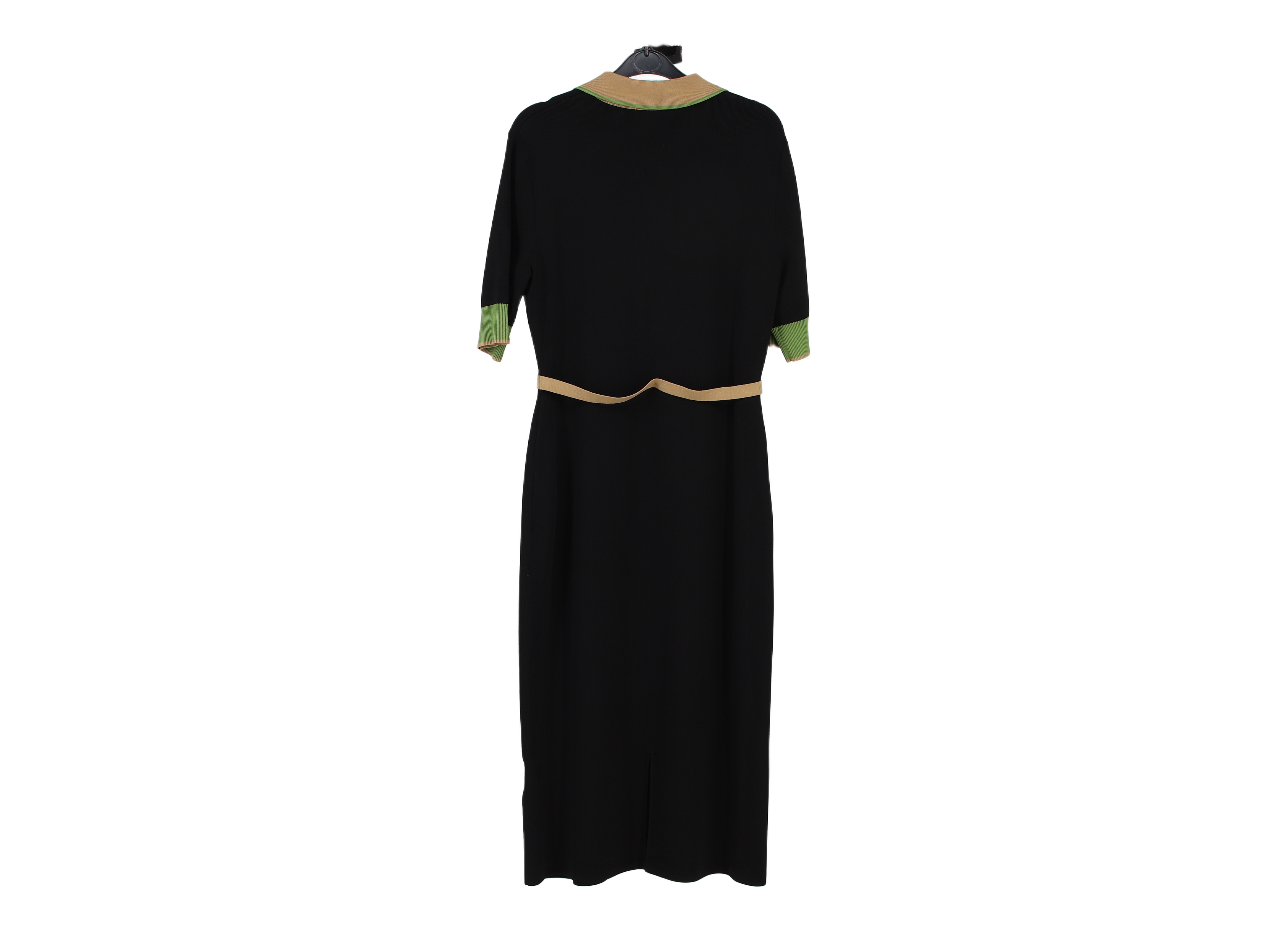 LK Bennett Black Maxi Shirt Dress