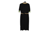 LK Bennett Black Maxi Shirt Dress