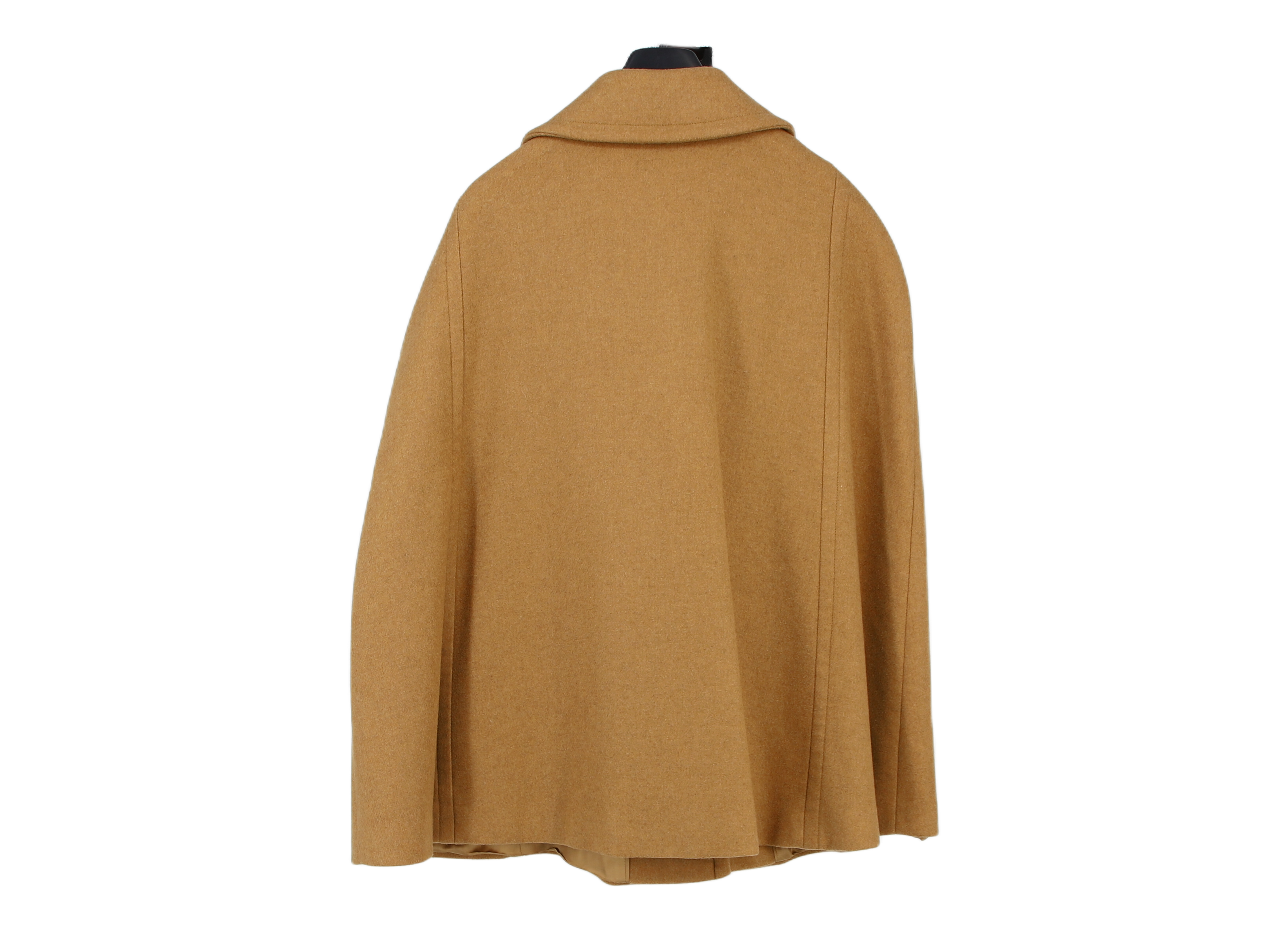 LK Bennett Beige Tailored Cape Coat