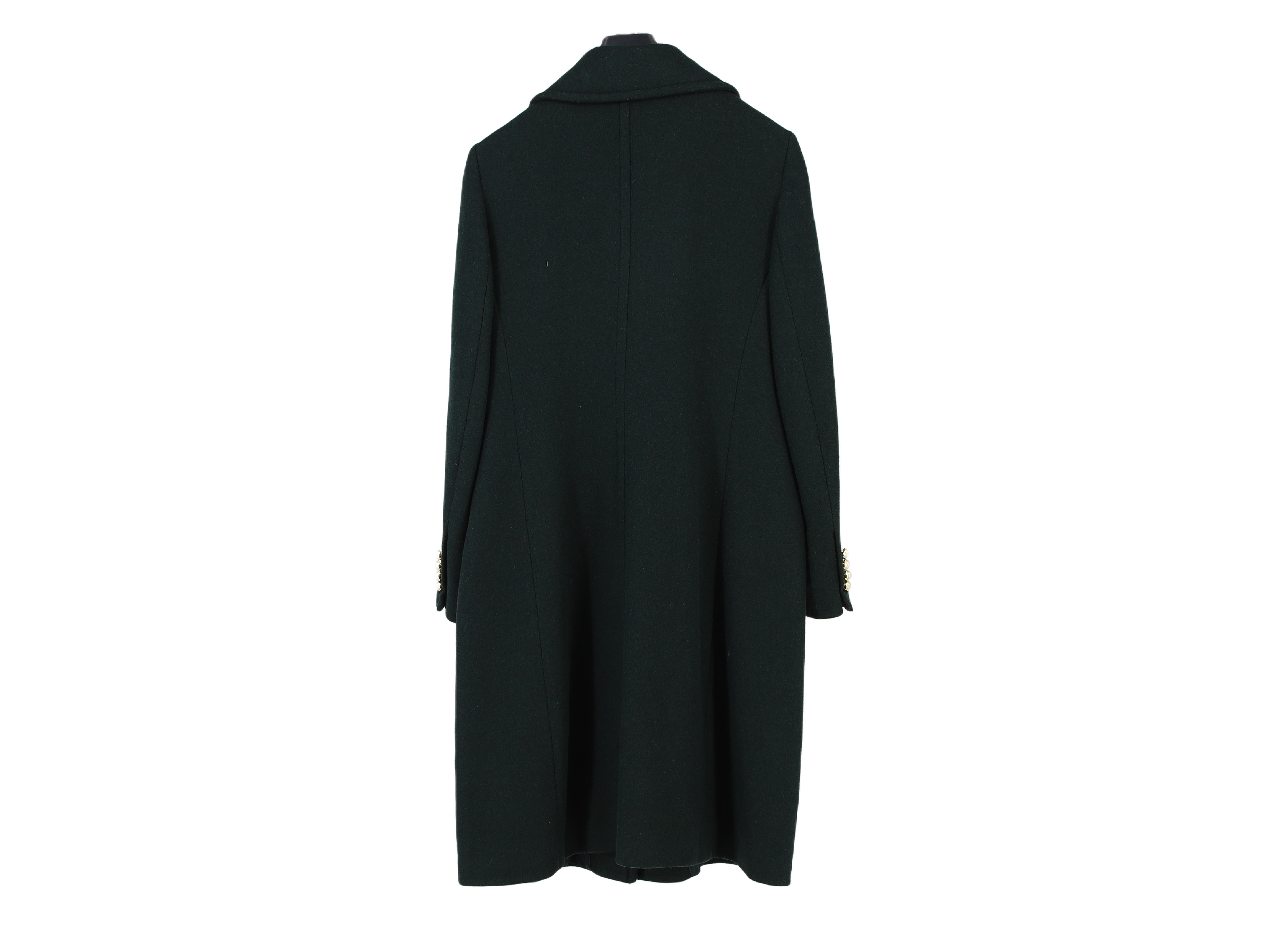 LK Bennett Green Tailored Long Coat