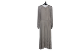 LK Bennett White Gathered Maxi Dress Size 14