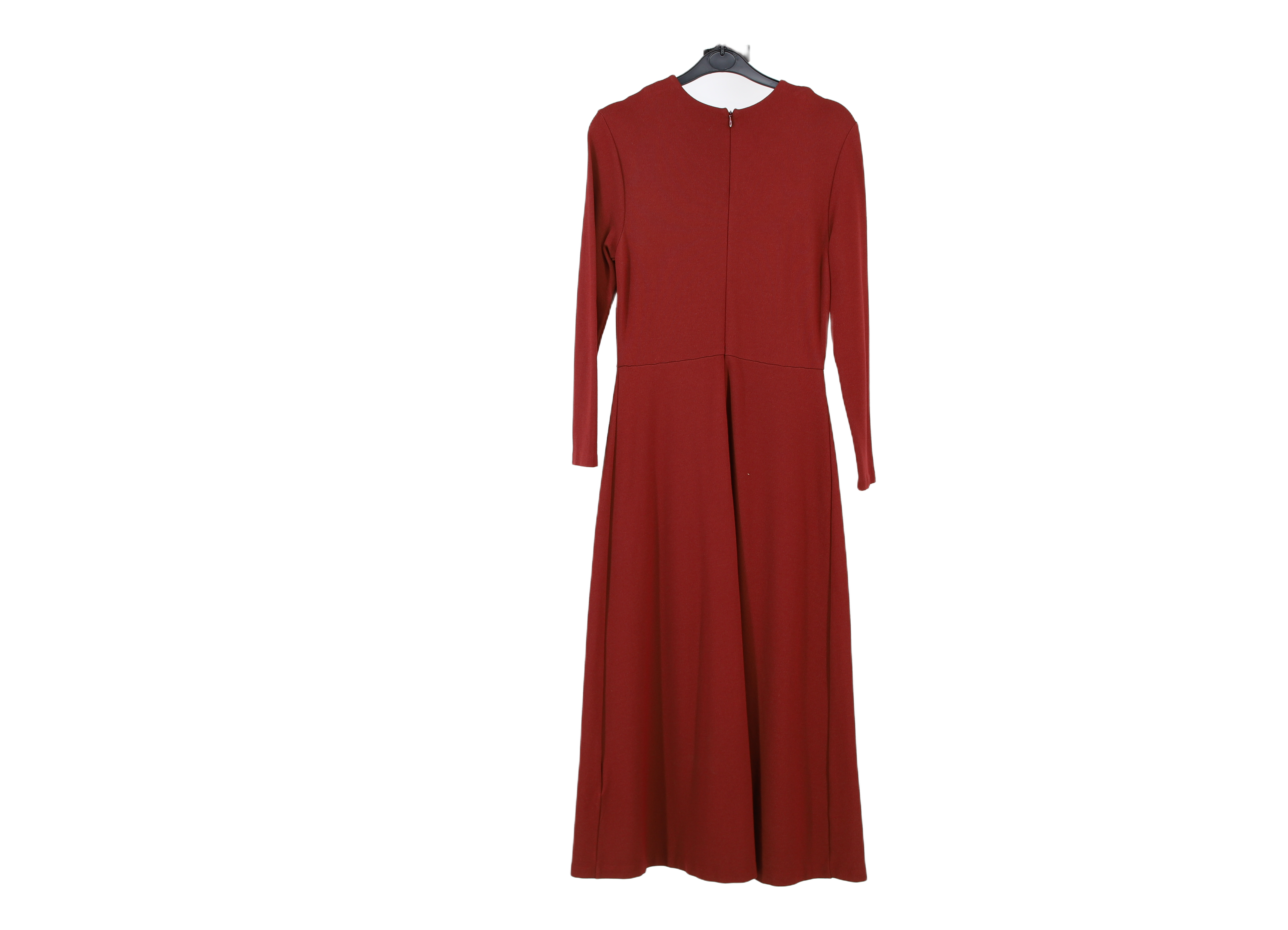 LK Bennett Red Flared Maxi Dress Size 10