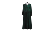 LK Bennett Green Pleated Maxi Dress
