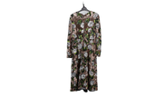 LK Bennett Brown Sequined Maxi Dress Size 14