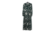LK Bennett Green Tiered Maxi Dress