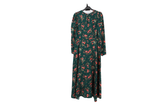 LK Bennett Green Floral Maxi Dress