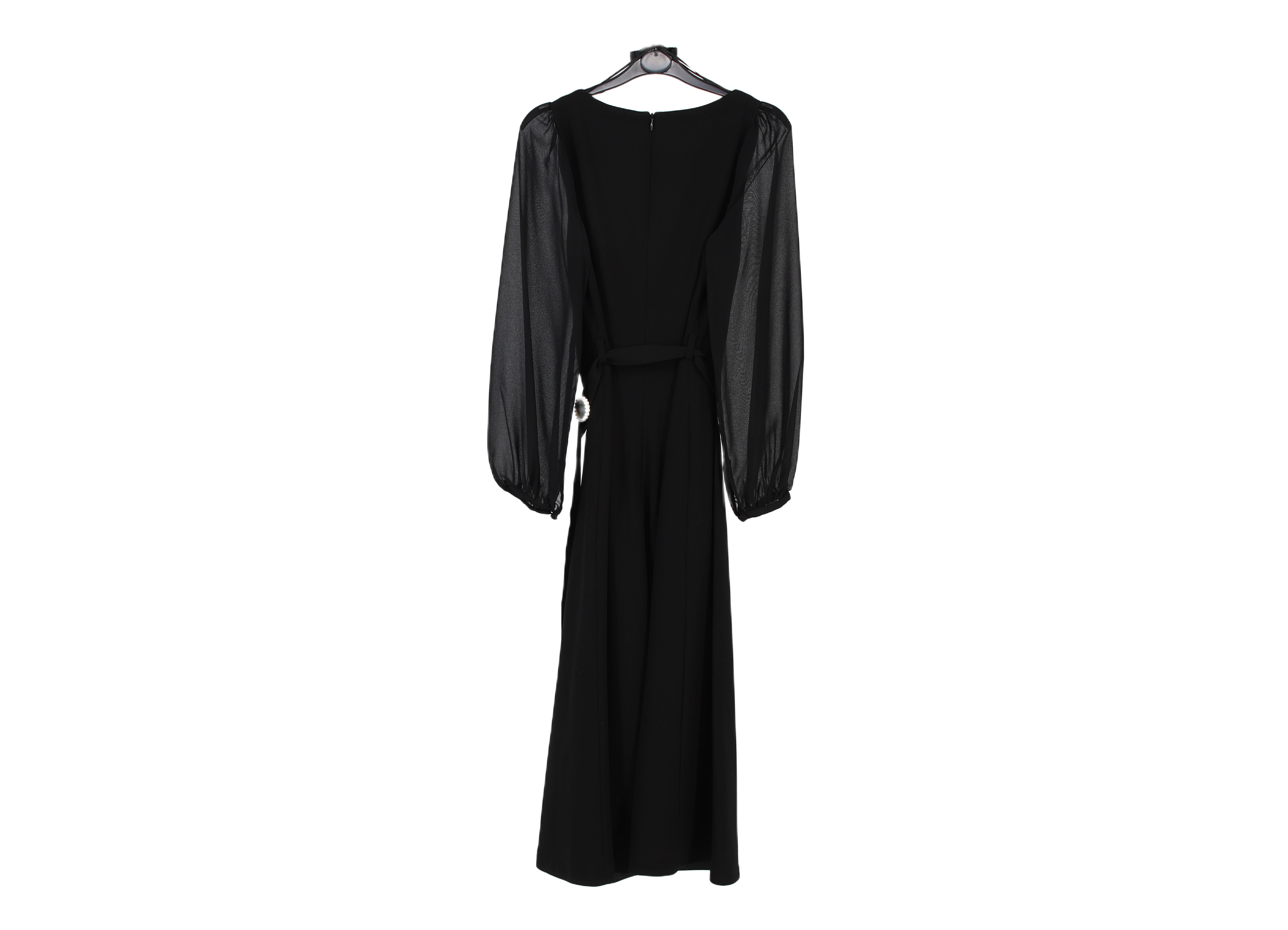 LK Bennett Black Tailored Maxi Dress