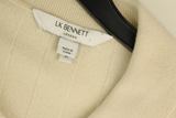 LK Bennett Beige Ribbed Maxi Shirt Dress