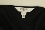 LK Bennett Black Checked Midi Dress