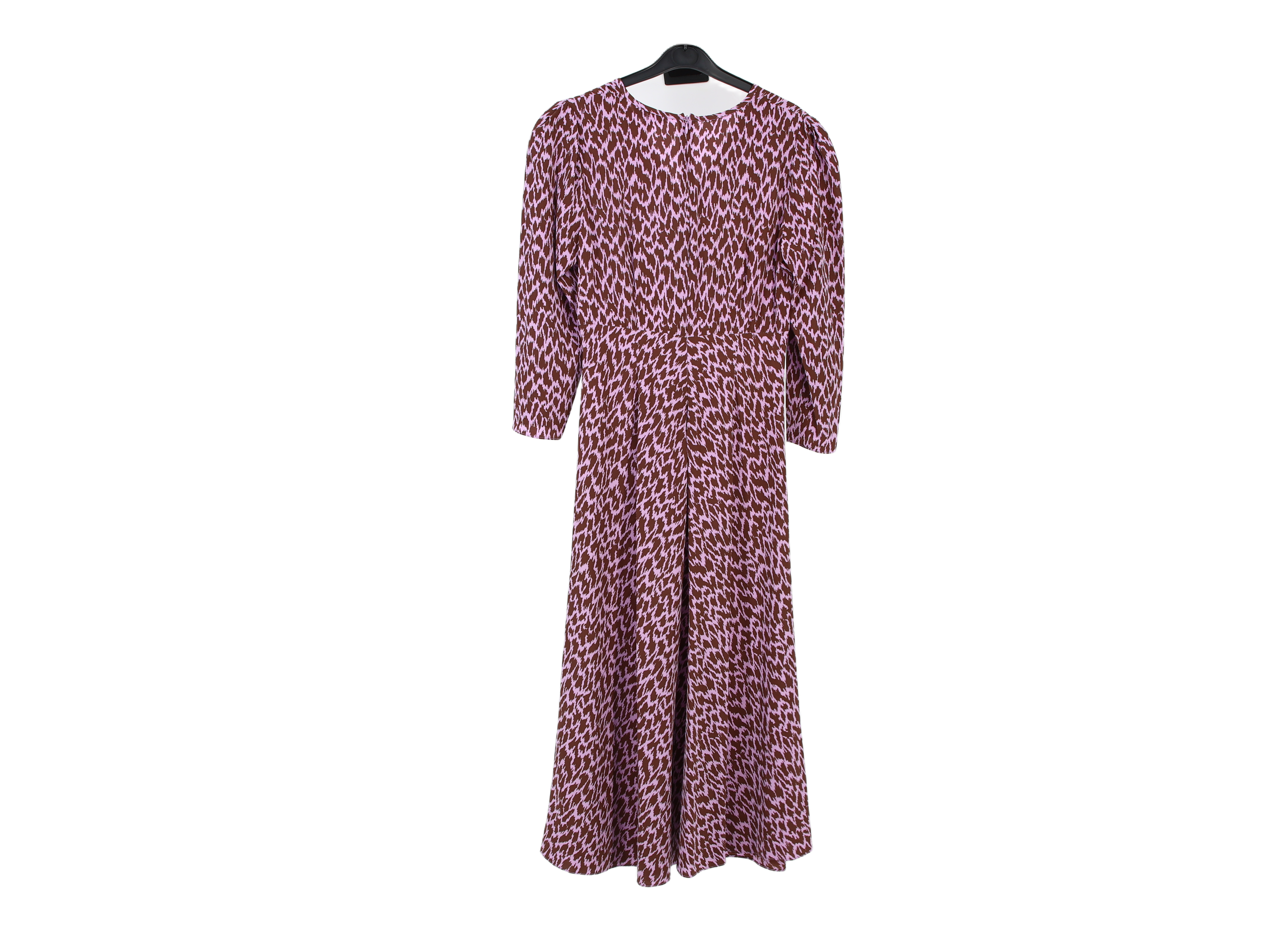 LK Bennett Purple Flared Maxi Dress