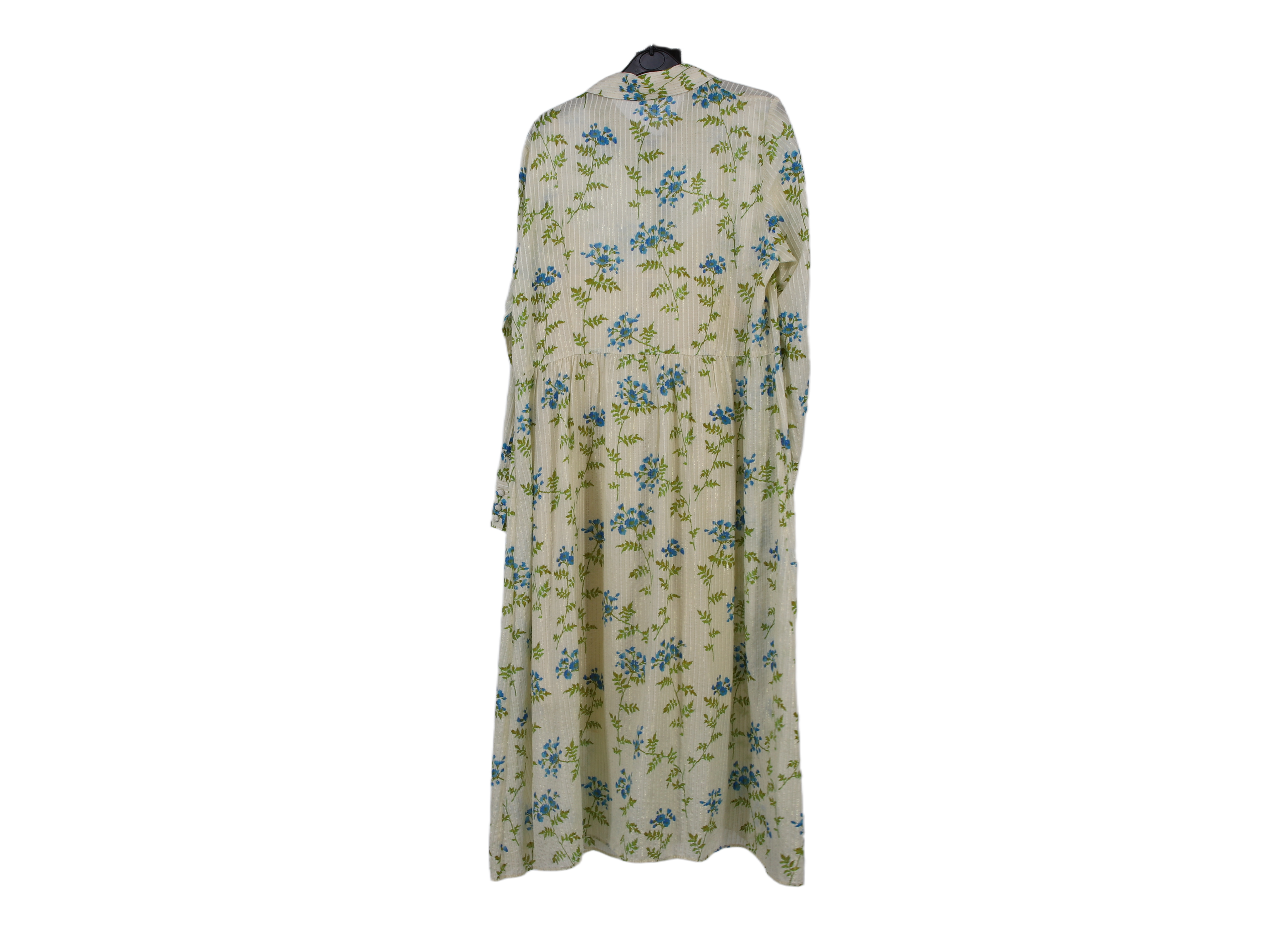 LK Bennett Beige Maxi Shirt Dress