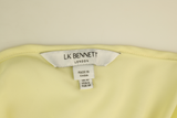 LK Bennett Yellow Floral Gathered Maxi Dress
