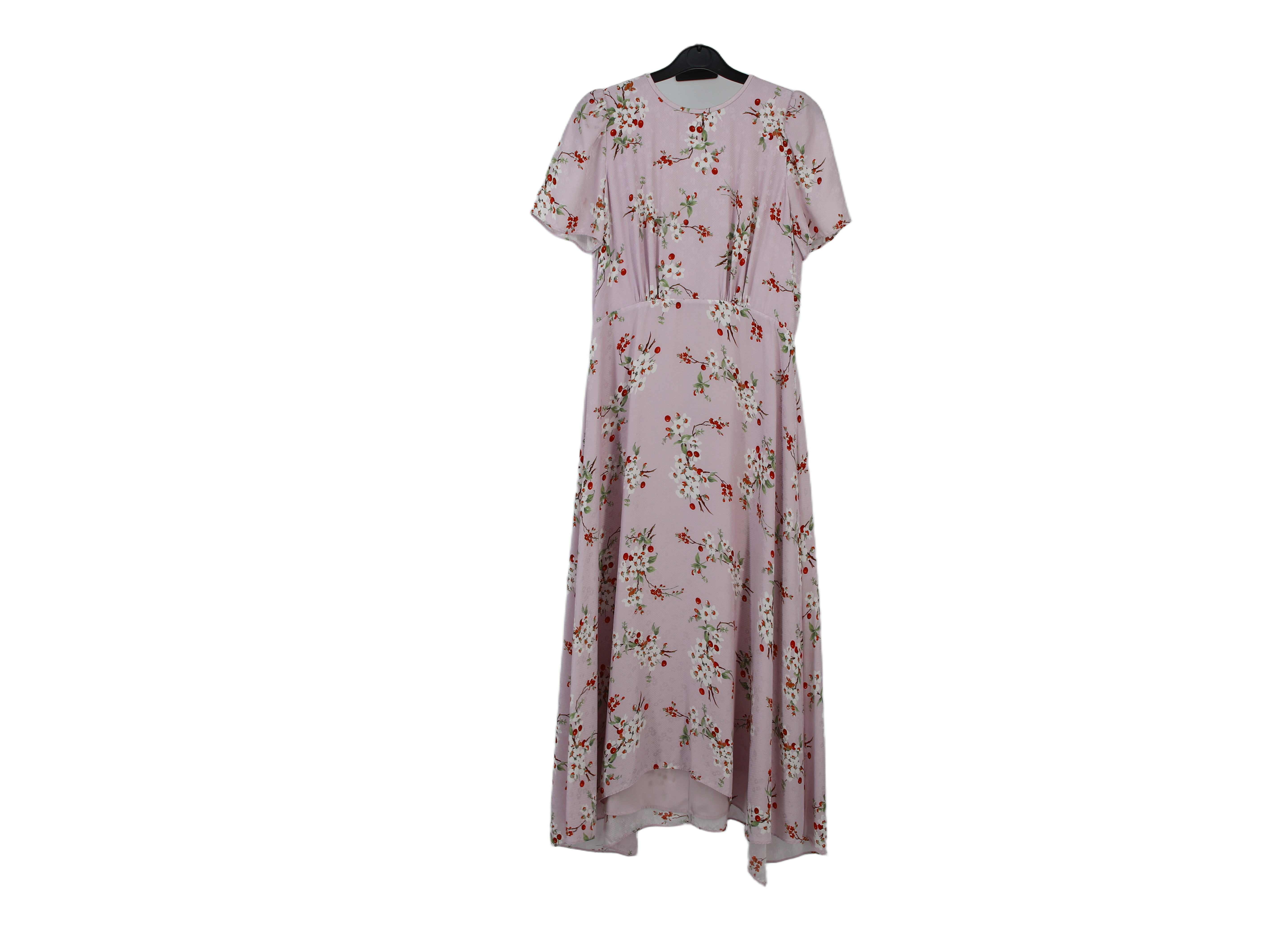 LK Bennett Pink Floral Maxi Dress Size 10