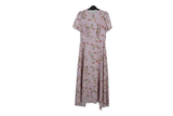 LK Bennett Pink Floral Maxi Dress Size 10