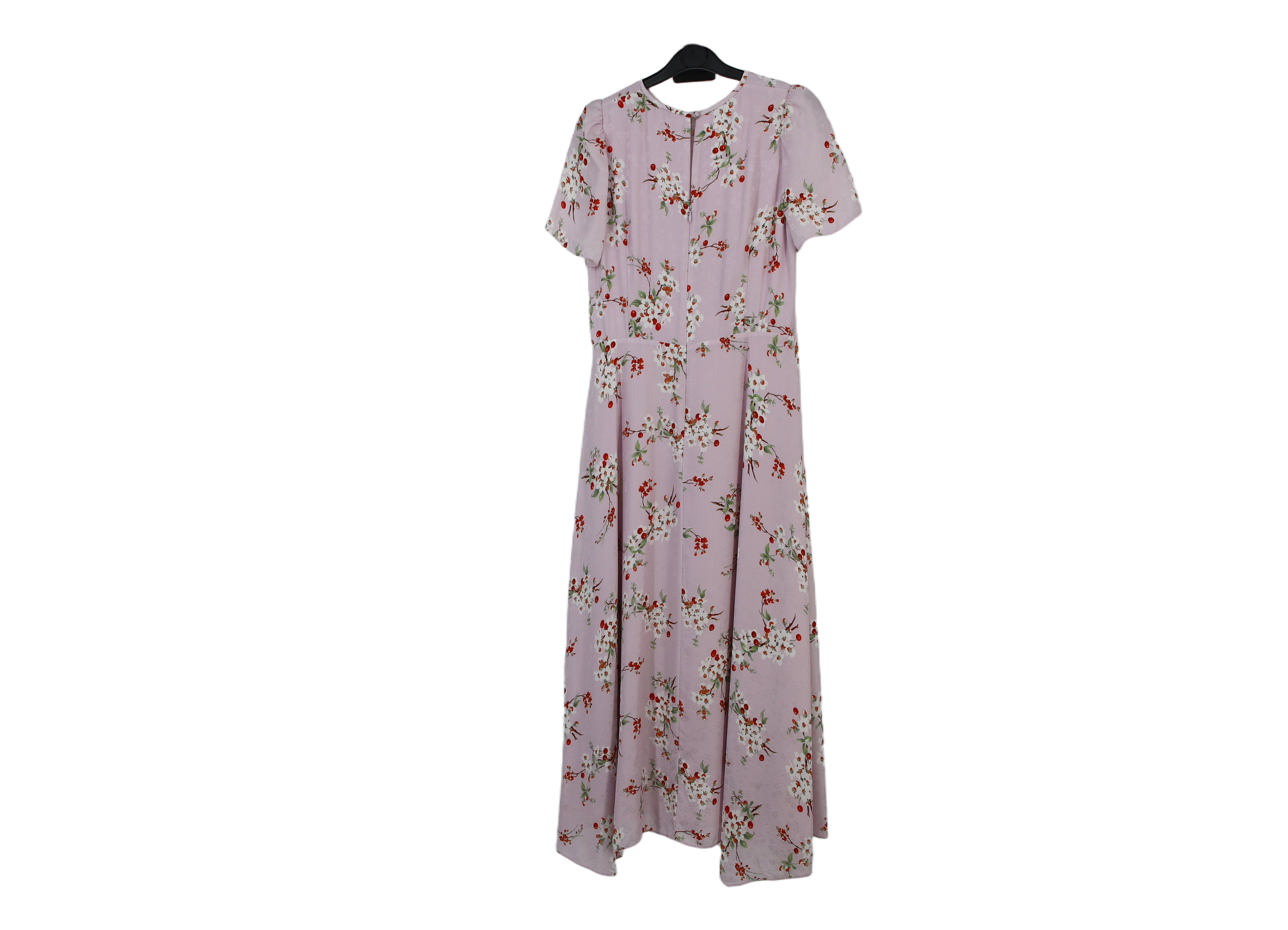LK Bennett Pink Floral Maxi Dress Size 10