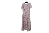 LK Bennett Pink Floral Maxi Dress Size 10