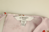 LK Bennett Pink Floral Maxi Dress Size 10
