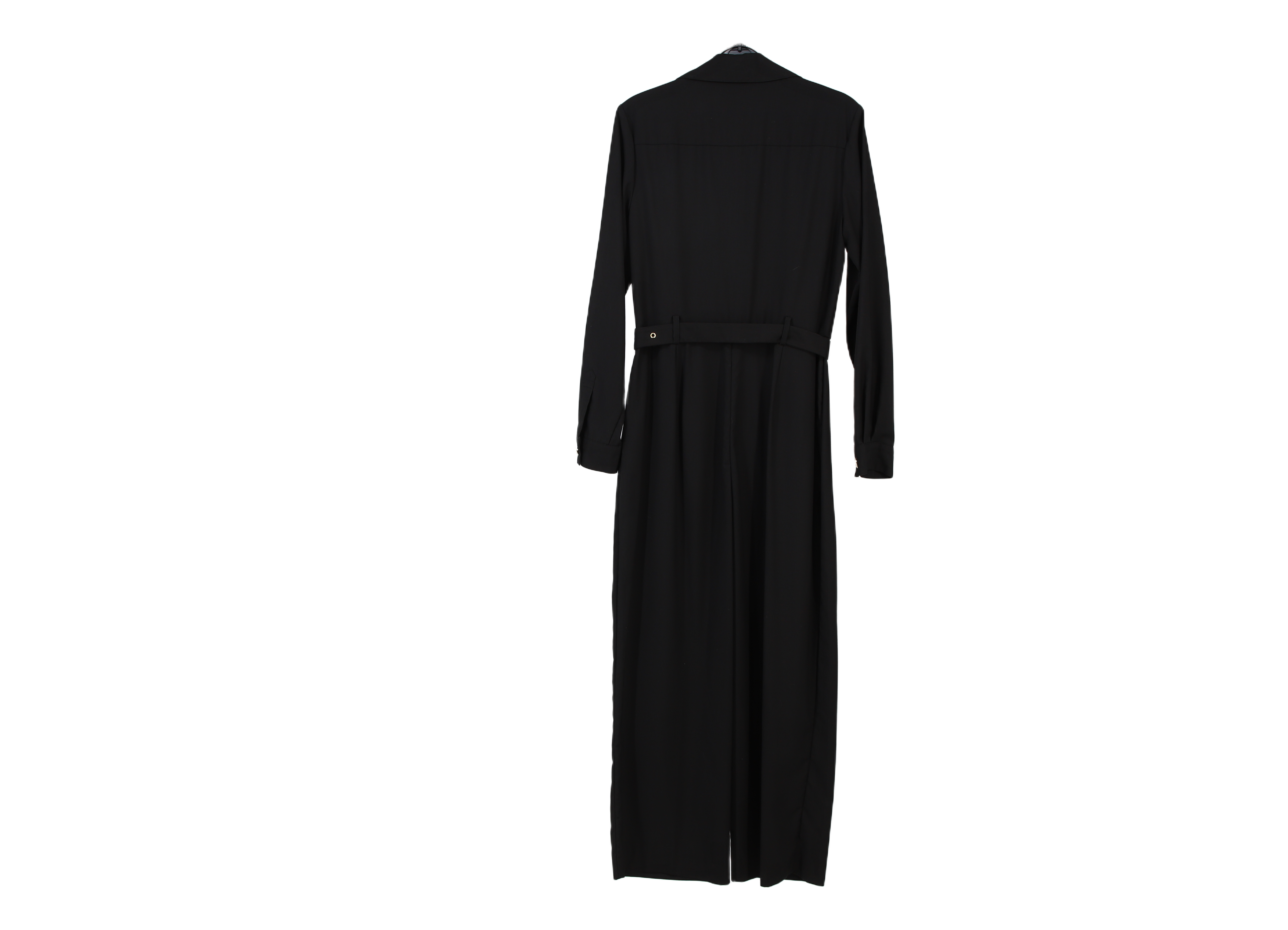 LK Bennett Black Tailored Double-Breasted Jumpsuit Size 10