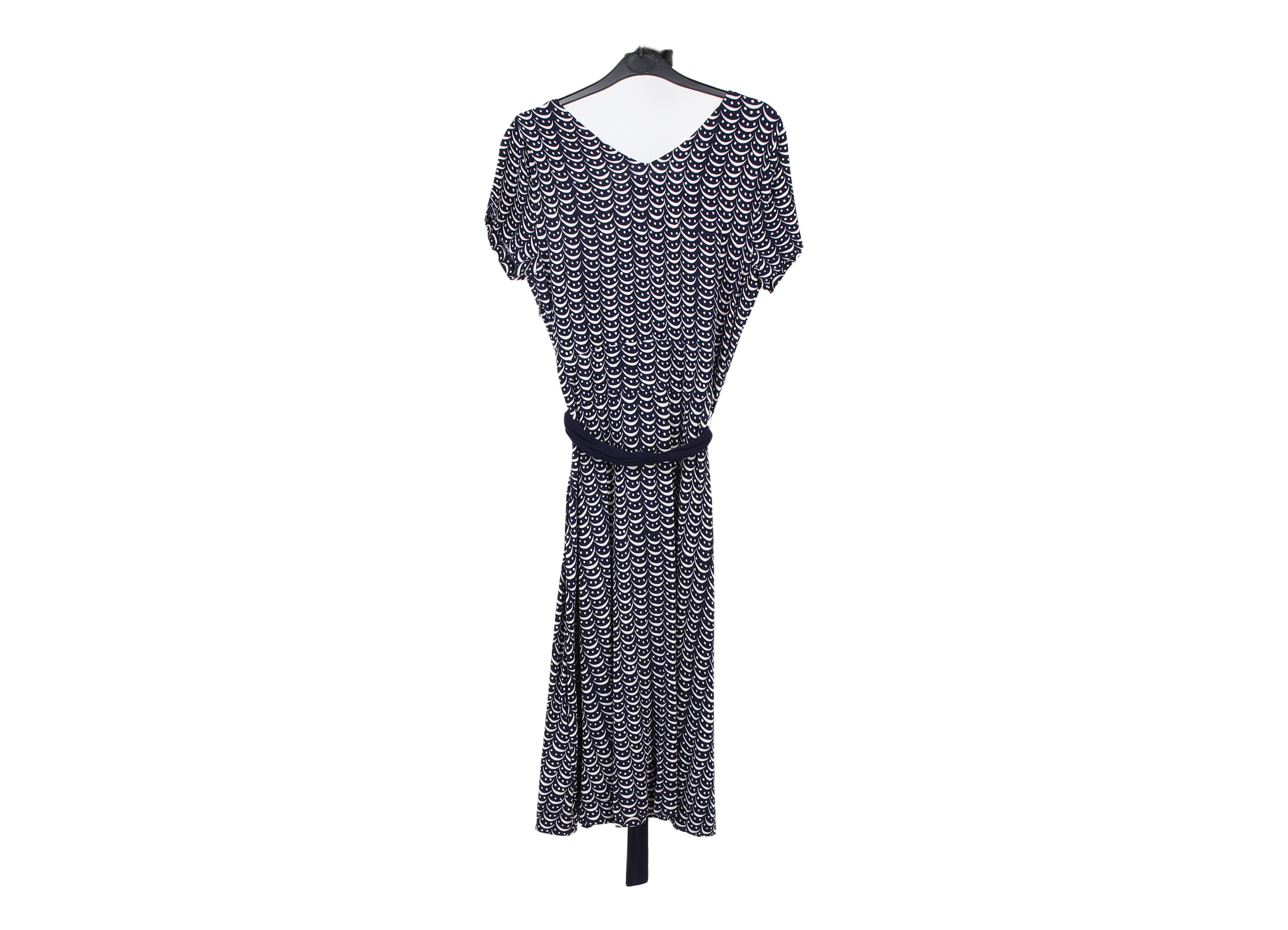 LK Bennett Navy Caftan Maxi Dress Size 10