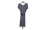 LK Bennett Navy Caftan Maxi Dress Size 10