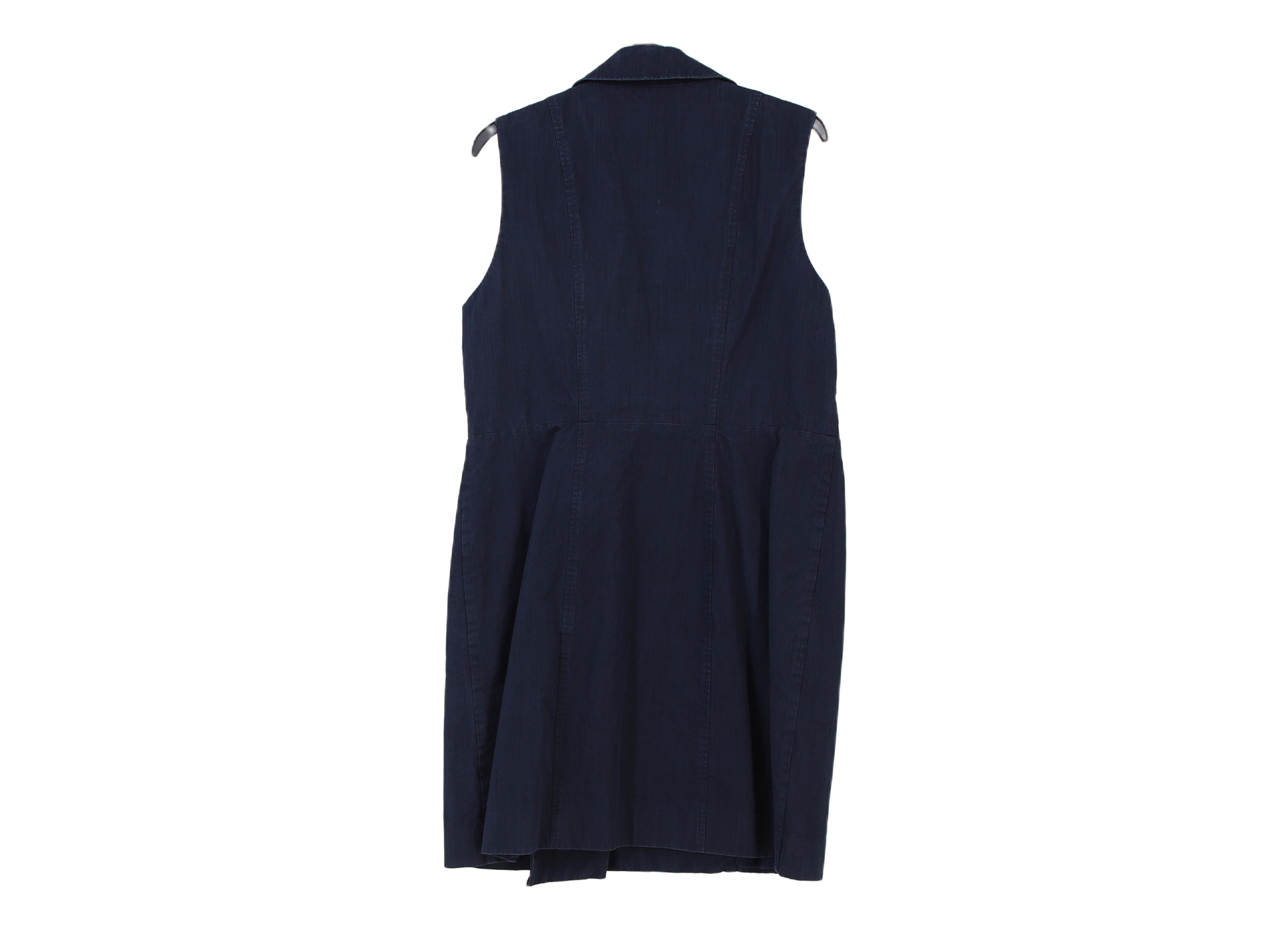 LK Bennett Navy Tailored Double-Breasted Maxi Dress Size 14
