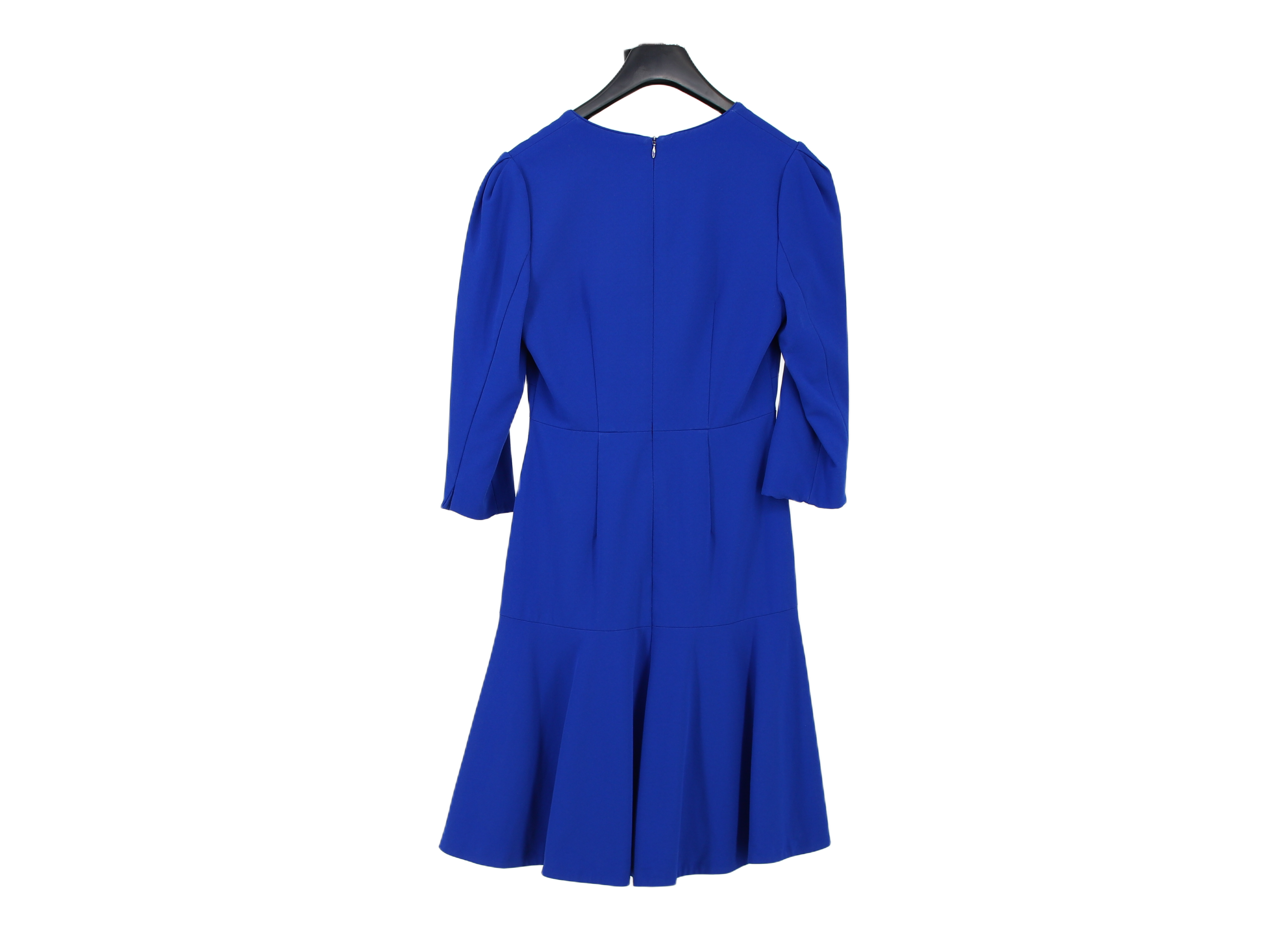 LK Bennett Blue A-line Midi Dress