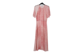 LK Bennett Pink Blouson Maxi Dress Size 10