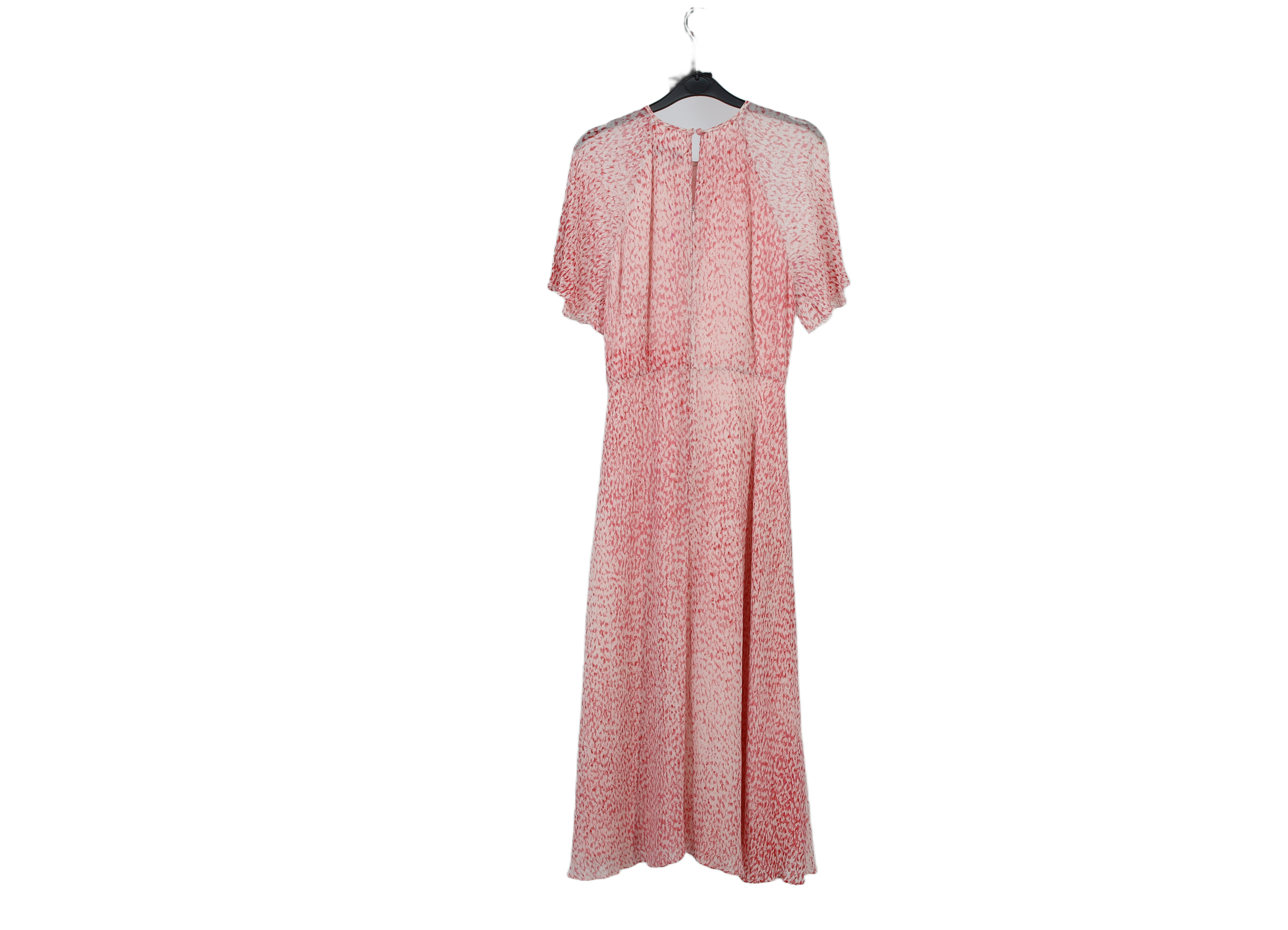 LK Bennett Pink Blouson Maxi Dress Size 10