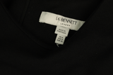 LK Bennett Black Tailored Sheath Midi Dress Size 8