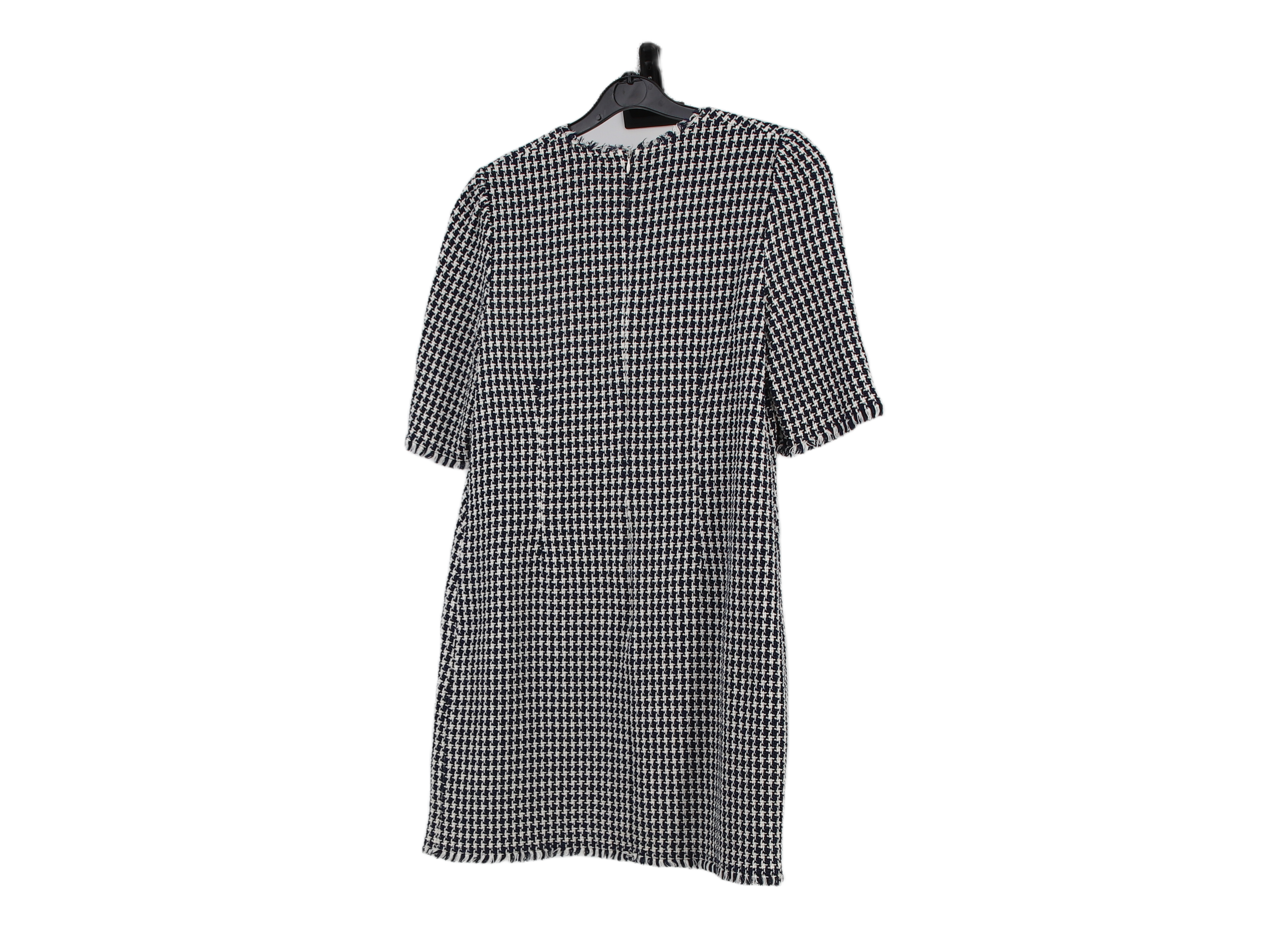 LK Bennett Navy Tailored Midi Shift Dress Size 12
