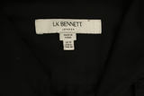 LK Bennett Black Shirt-Waist Long Jumpsuit