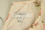 LK Bennett Beige Blouson Maxi Dress