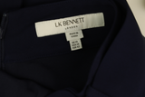 LK Bennett Navy Tailored Maxi Skirt
